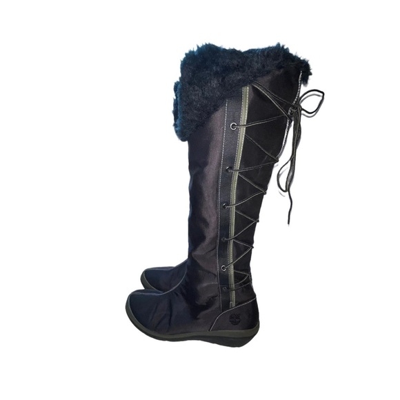 Timberland Women Waterproof Knee High Boots With Adjustable Circumfer Size 8.5 - Picture 4 of 9